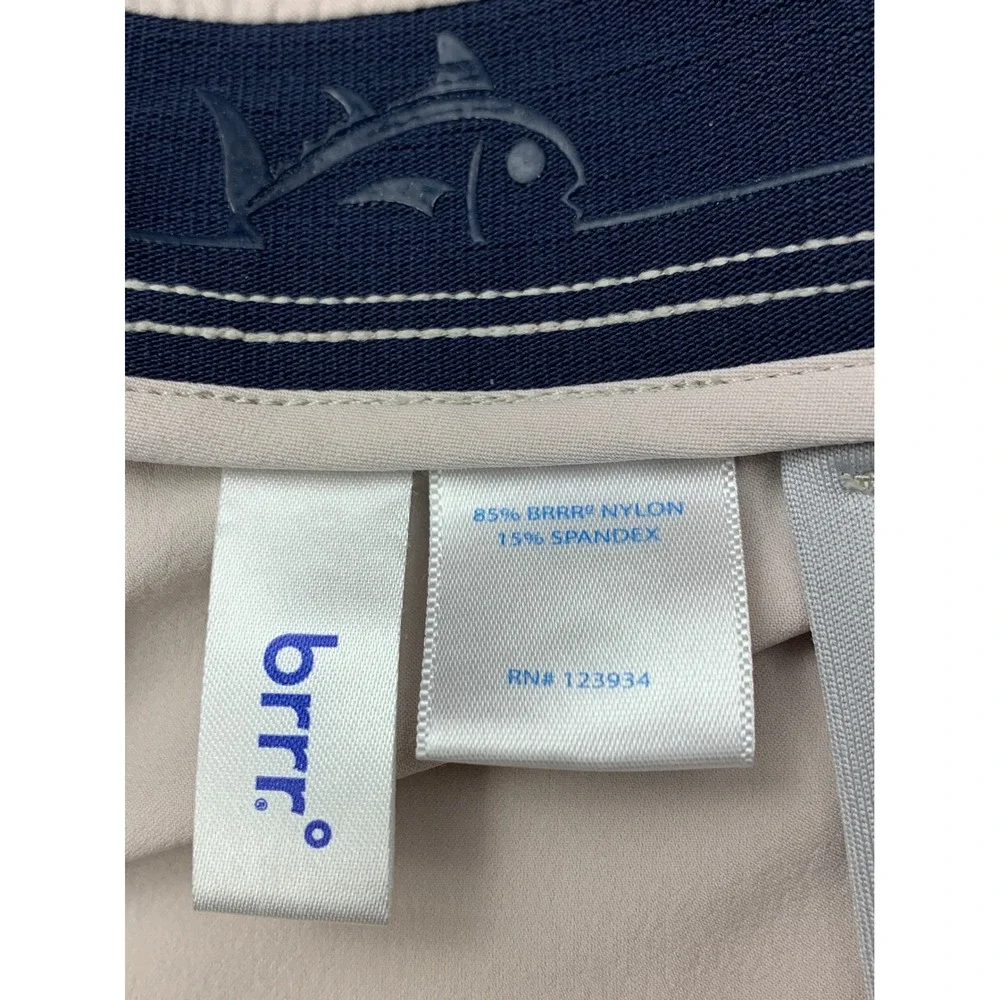 Southern Tide Brrr Performance Golf Shorts Mens 36 Stone Beige Stretch 25543